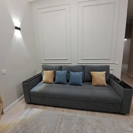 Стильная Евродвушка Жк Комфорт Сити Almaty Exterior photo